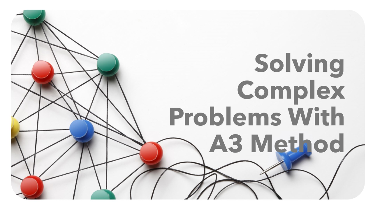 What is the A3 Problem Solving Method?